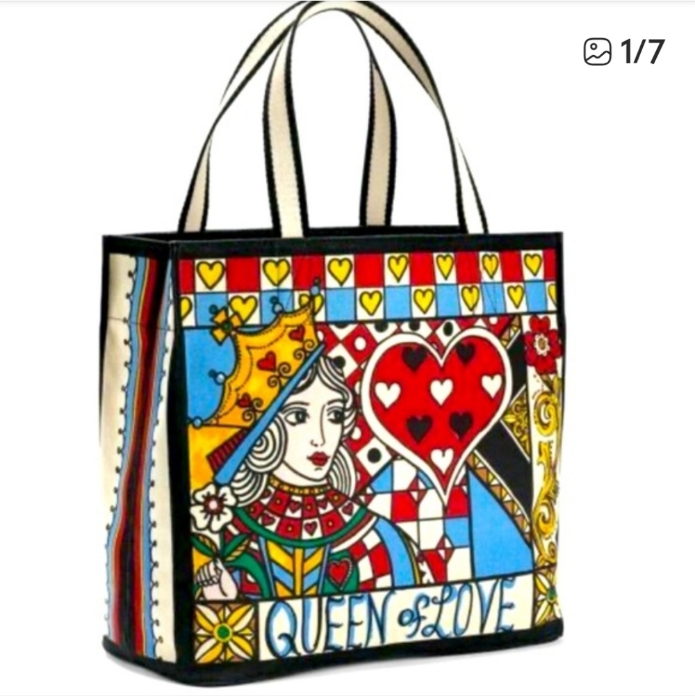 Brighton Queen Of Love Colorful Tote